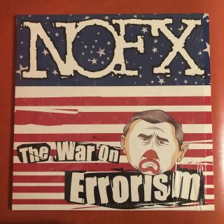 Nofx Lp (the War On Errorism) On White Vinyl Punk/hardcore/fat Records