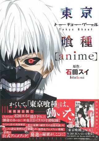 Dhl Tokyo Ghoul Anime Official Character Art Book,  Poster Sui Ishida Japan Manga