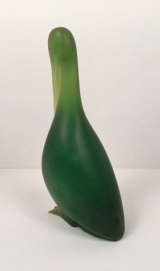 Sascha Brastoff Green Resin Pelican Figurine 5