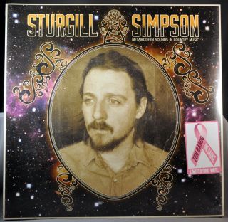 Sturgill Simpson Metamodern Sounds Orig.  2015 12 " Us Pink Vinyl Record Factory Se