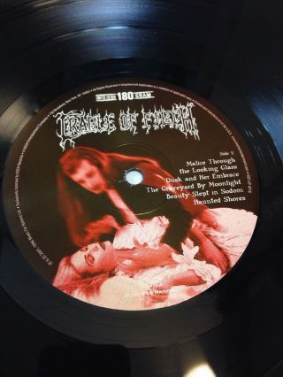 Cradle Of Filth ‎– Dusk And Her Embrace Vinyl LP Reissue 4