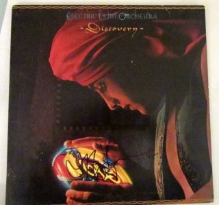 Jeff Lynne Hand Signed / Autograph Lp  Discovery  Elo - - Wilberrys