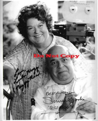Peggy Rea & Sorrell Booke Dukes Of Hazzard Signed 8x10 Autographed Rp