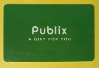 Publix Gift Card $25 Grocery Store Food Shopping