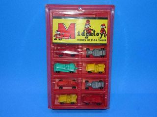 Midgetoy Diecast Minis Box Set.  Nos.  L5a