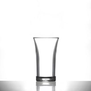 Box Of 100 Reusable 50ml Polystyrene Plastic Shot Glasses - Ce Marked / Washable