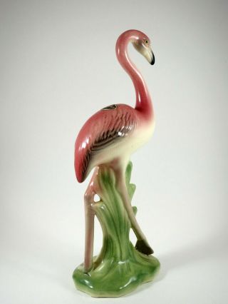 Antique,  Vintage Maddux Ceramic Head - Up Flamingo