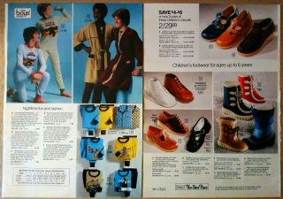 1981 Vintage PAPER PRINT AD 2 - pg mens fashion underwear shirt briefs polojamas 2