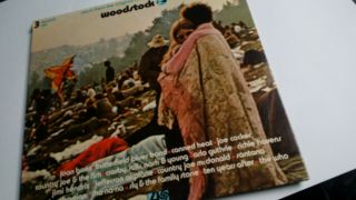 Woodstock Soundtrack Triple Album - Vinyl