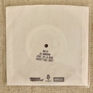 DJ Shadow ft De La Soul / Rocket Fuel ( (Limited to 300 Copies)) 2
