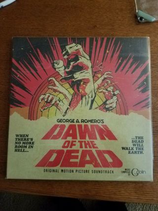 Dawn Of The Dead Soundtrack 2lp Goblin Vinyl Record Waxwork Horror