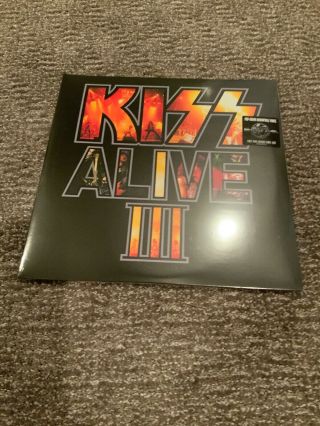 Kiss - Alive Iii 3 - Vinyl Lp - 2014 180 Gram - Kissteria - Reissue Record