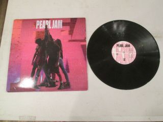 Pearl Jam - Ten 1991 12 " Lp Epic ‎z 47857 1994 Release