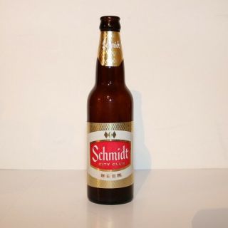 Schmidt City Club Beer Bottle - Wi