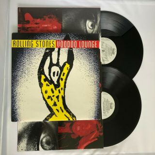 Rolling Stones Voodoo Lounge - 1994 Press 2xlp Vinyl Records Og Nm