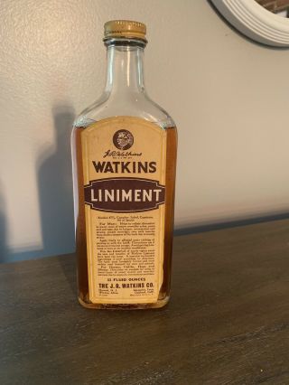 Antique Watkins Liniment Bottle