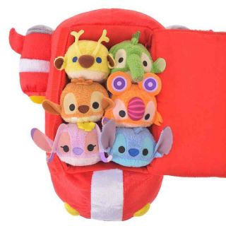Lilo & Stitch Tsum Tsum Plush Doll Mini S Bag Set Disney Store Japan