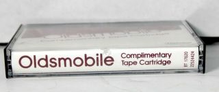 Oldsmobile Complimentary Tape Cartridge Bt 17620
