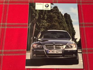 2006 Bmw 3 Series Sedan Sales Dealer Brochure Us Edition