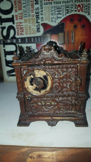 Antique Cast Iron Fidelity Bank Vault Lord Fauntleroy