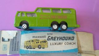 Greyhound Scenicruiser Toy Bus Die Cast Made In India.