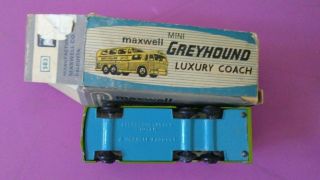 Greyhound Scenicruiser toy bus die cast made in India. 4
