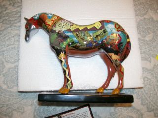 Route 66 Horse Figurine The Trail Of Painted Ponies Ellen Sokoloff Southwest Art 6