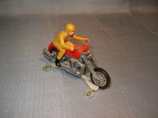 Vintage Hot Wheels Road Hog & Rider Rrrumblers Yellow Red