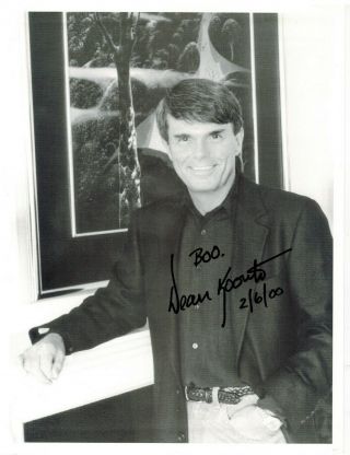 Dean Koontz Signed Autographed Photo Best - Author Of Over 100 Novels
