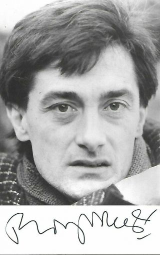 Roger Rees (1944 - 2015) Cheers,  The West Wing Etc Signed Pic
