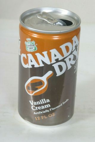 Canada Dry Vanilla Cream Soda Can 12oz