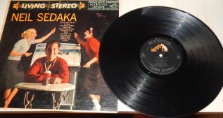 Neil Sedaka Rock With Sedaka Lsp 2035 Rare His First Doo Wop 1959