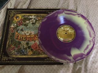 Panic At The Disco Pretty Odd Very Rare Purple/yellow Swirl Vinyl