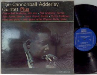 The Cannonball Adderley Quintet Plus Lp 1961 Riverside Dg Mono Orig Nm In Shrink
