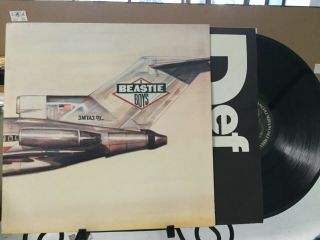 Beastie Boys License To Ill 1986 1st U.  S.  Pressing