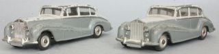 Dinky Toys 2 X Rolls - Royce Silver Wraiths No.  150