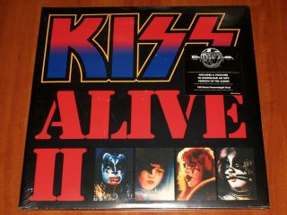 Kiss Alive Ii 2x Lp Rare Eu Press Vinyl 180g Remastered Gatefold Edition