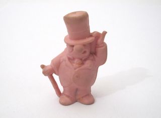 Vtg 1971 Frito - Lay W.  C Fritos Wc Fields Rubber Eraser Pencil Topper Figure Pink