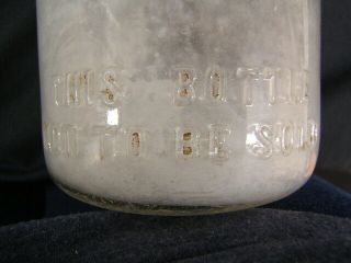Vintage Soda Bottle Keystone Bottling Wilkes - Barre PA 3