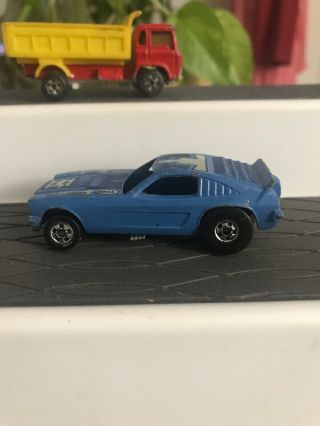 Shown Boss Mattel Hot Wheels Top Eliminator 1969 Mustang Blue Rare Car Die Cast