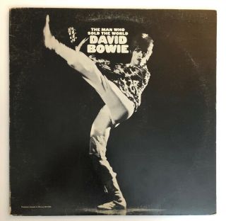 David Bowie - The Man Who The World - 1972 US Press w/ Poster VG, 2