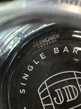 Jack Daniels Glencairn Crystal Snifter Glasses Set Of 6 J D Single Barrel Select