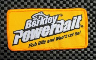 Berkley Powerbait Patch Fishing Tackle Rod Lure Fish Angler 4 1/2 " X 2 1/4 "