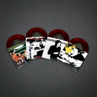 Third Man Records 3” Mini Vinyl 4 Pack Blind Box Singles Jack White Stripes