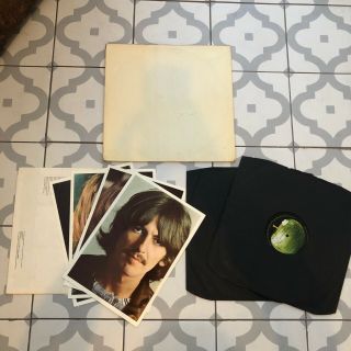 The Beatles White Album Stereo 1st Press Numbered 303288 Complete Record Vg Test
