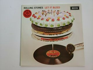 The Rolling Stones Let It Bleed - Lp - Red Vinyl - Holland - 1977 - - Never Been Played