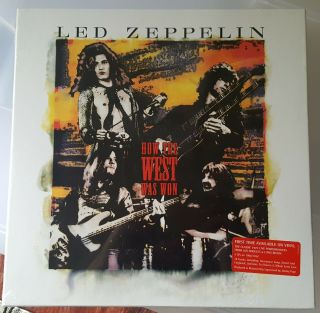Led Zeppelin - How The West Was Won 4 X Lp Box Set Atlantic 180 Gram