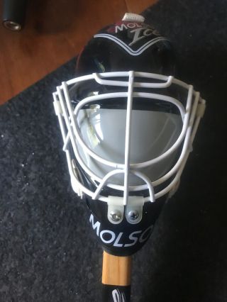 Molson Ice Figural Goalie Mask Tap Handle 2