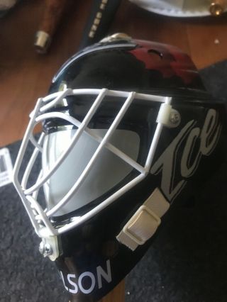 Molson Ice Figural Goalie Mask Tap Handle 3
