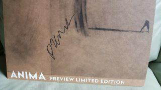 Signed by Paul Thomas Anderson Anima Thom Yorke Vinyl LP Record Preview Limited 2